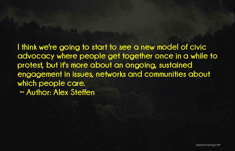 Communities Quotes By Alex Steffen