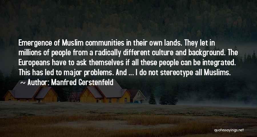 Communities Quotes By Manfred Gerstenfeld