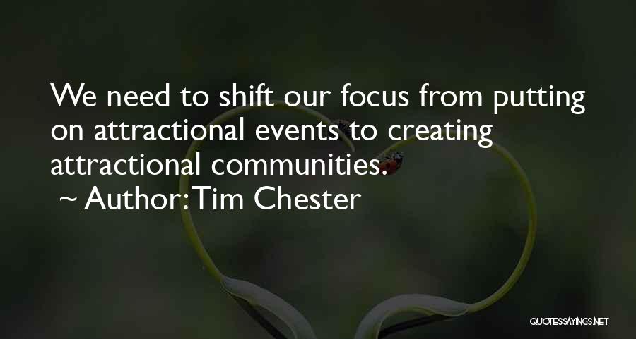 Communities Quotes By Tim Chester