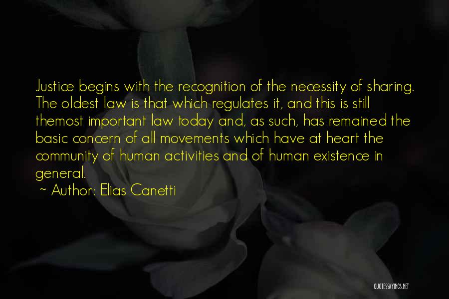 Community Activities Quotes By Elias Canetti