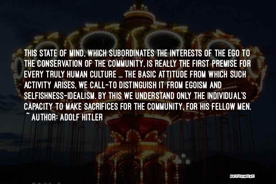 Community Activity Quotes By Adolf Hitler