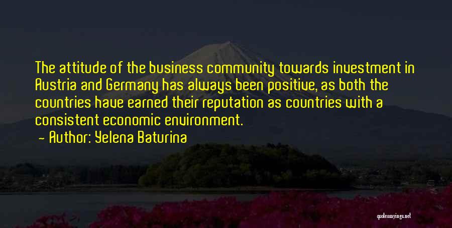 Community And Business Quotes By Yelena Baturina