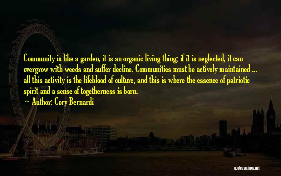 Community And Culture Quotes By Cory Bernardi