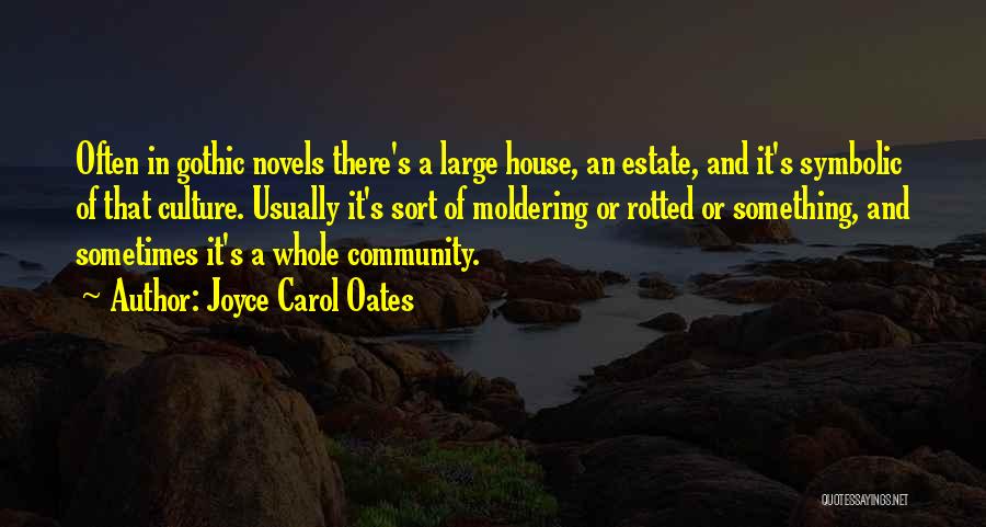 Community And Culture Quotes By Joyce Carol Oates