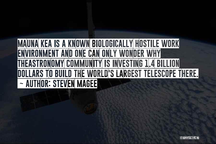 Community And Environment Quotes By Steven Magee