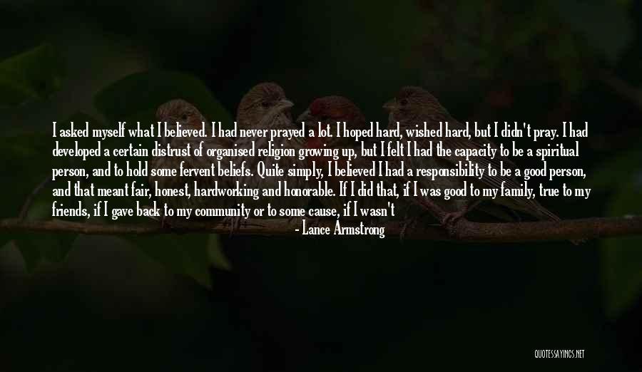 Community And Quotes By Lance Armstrong