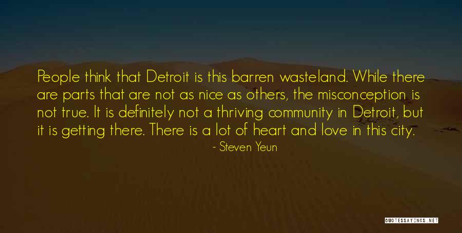 Community And Quotes By Steven Yeun