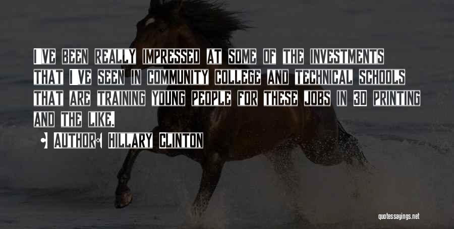 Community And School Quotes By Hillary Clinton