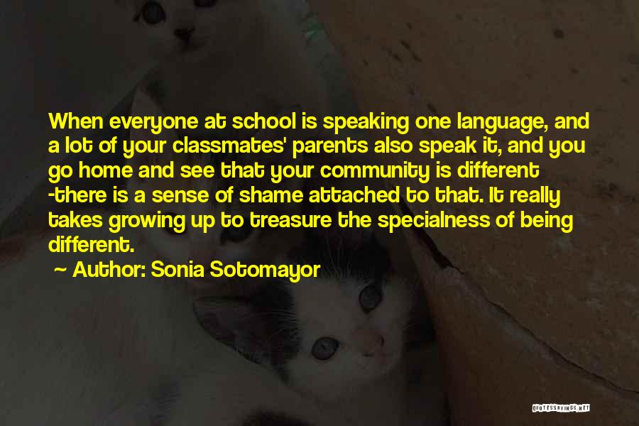 Community And School Quotes By Sonia Sotomayor