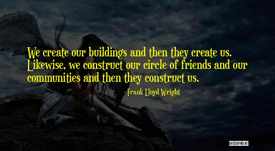 Community Building Quotes By Frank Lloyd Wright Community Building Quotes By Frank Lloyd Wright