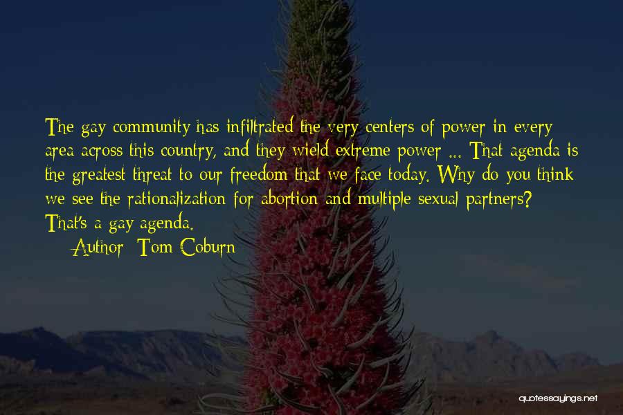 Community Centers Quotes By Tom Coburn