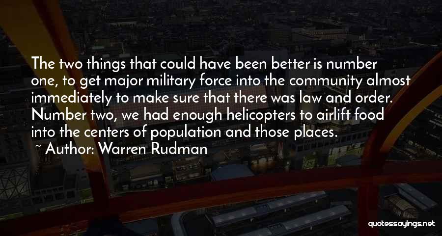 Community Centers Quotes By Warren Rudman