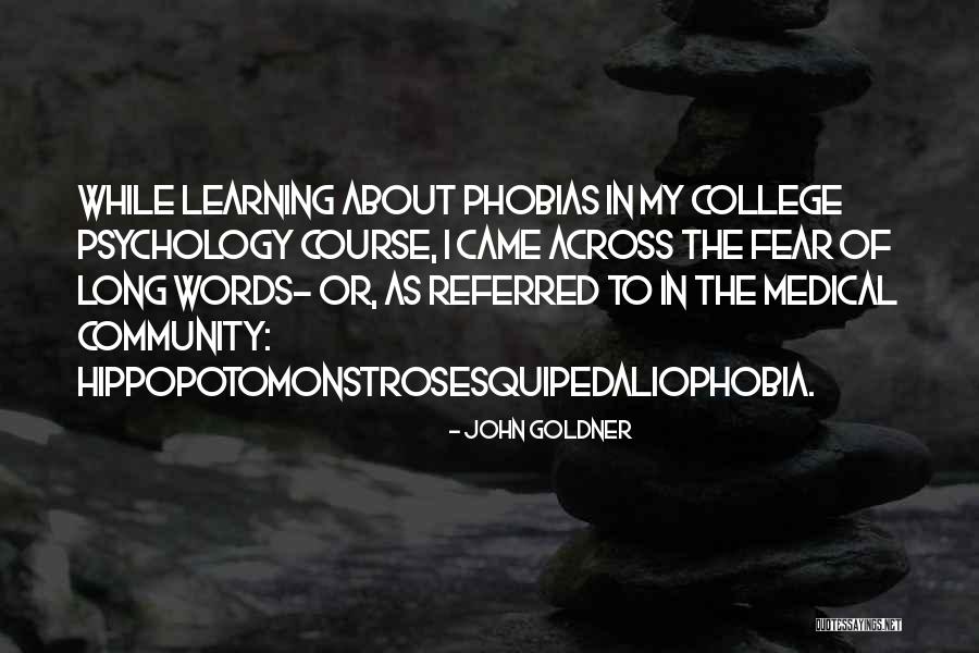 Community College Quotes By John Goldner Community College Quotes By John Goldner