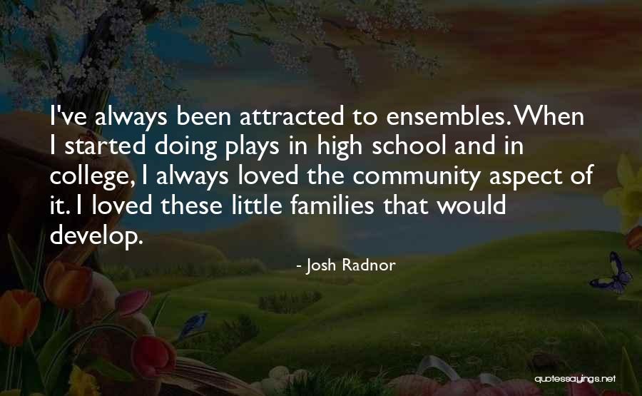 Community College Quotes By Josh Radnor