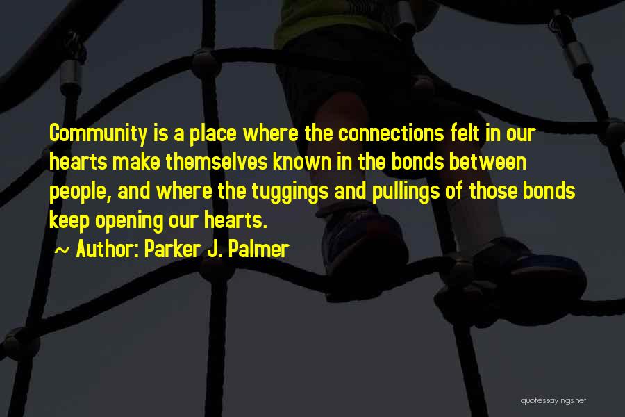 Community Connections Quotes By Parker J. Palmer