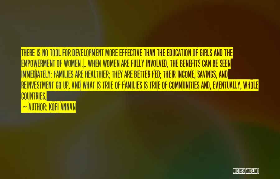 Community Empowerment Quotes By Kofi Annan