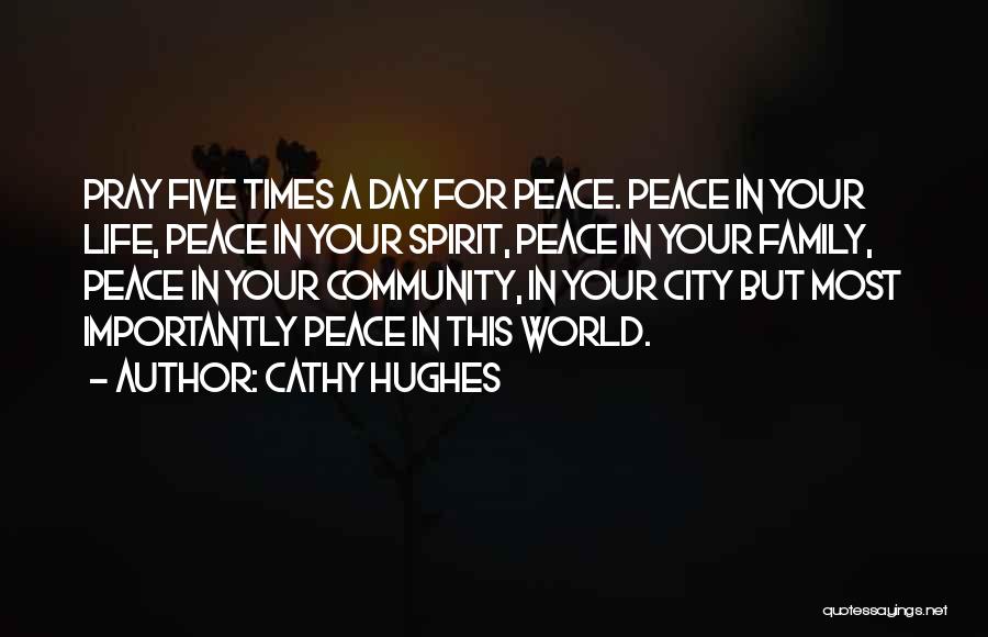 Community Family Quotes By Cathy Hughes