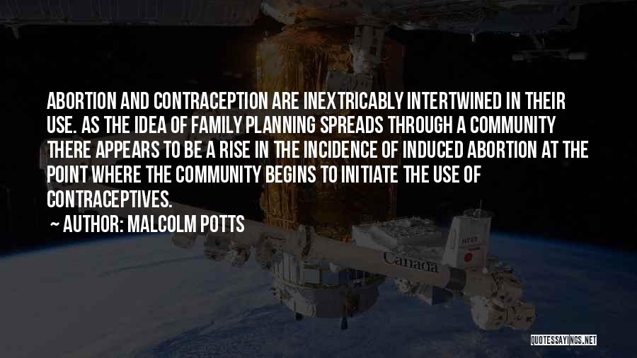 Community Family Quotes By Malcolm Potts