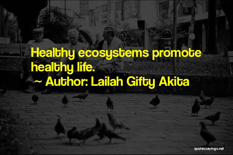 Community Health And Environment Quotes By Lailah Gifty Akita