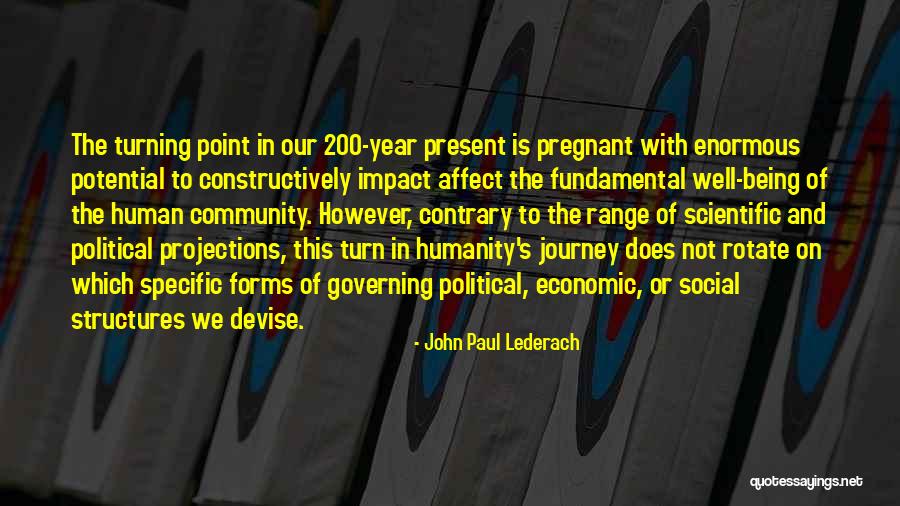 Community Impact Quotes By John Paul Lederach