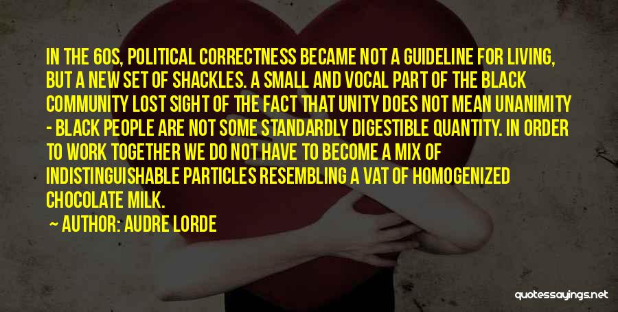 Community Living Quotes By Audre Lorde