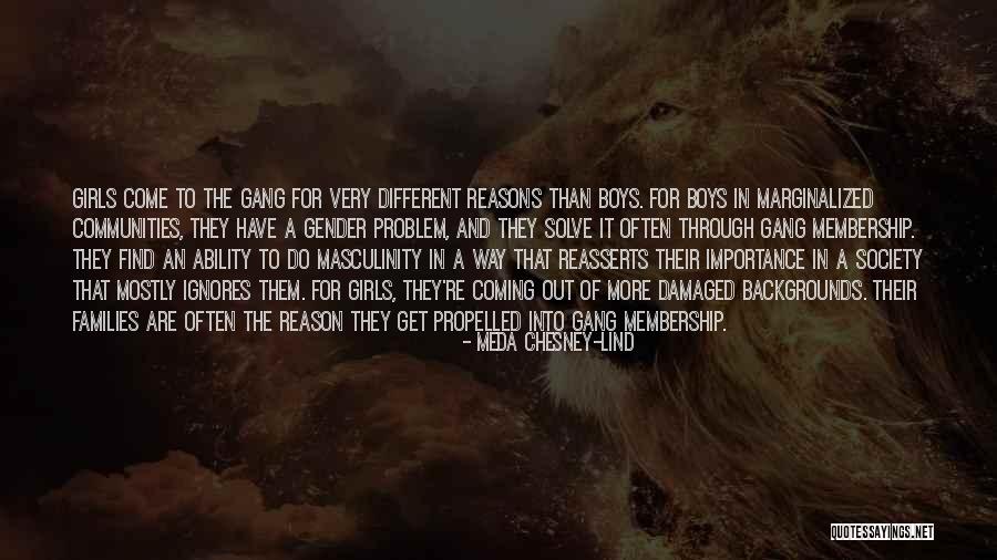 Community Membership Quotes By Meda Chesney-Lind Community Membership Quotes By Meda Chesney-Lind