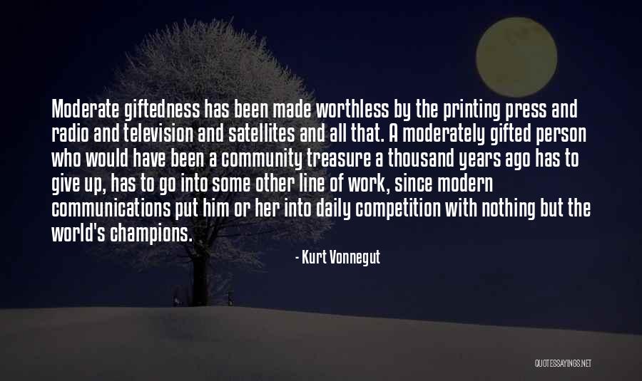 Community Not Competition Quotes By Kurt Vonnegut Community Not Competition Quotes By Kurt Vonnegut