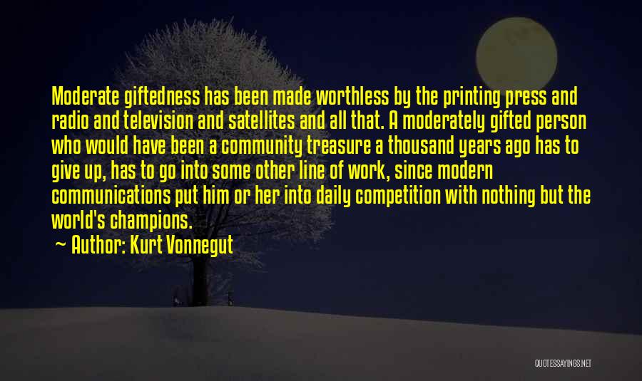 Community One Line Quotes By Kurt Vonnegut