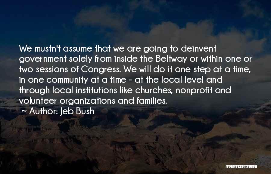 Community Organizations Quotes By Jeb Bush