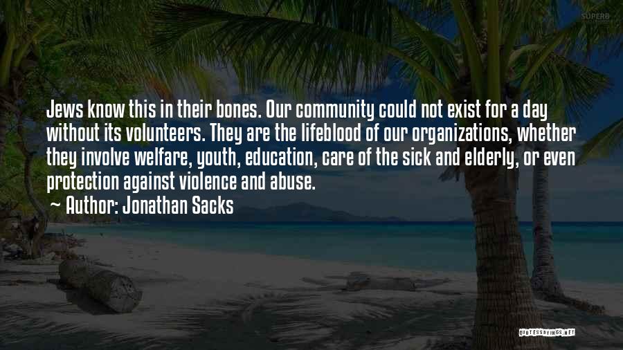 Community Organizations Quotes By Jonathan Sacks
