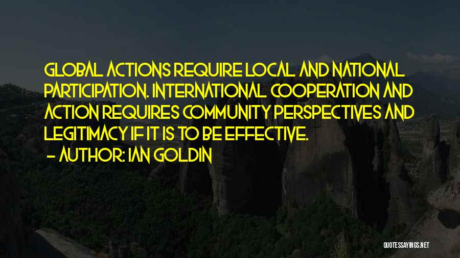 Community Participation Quotes By Ian Goldin