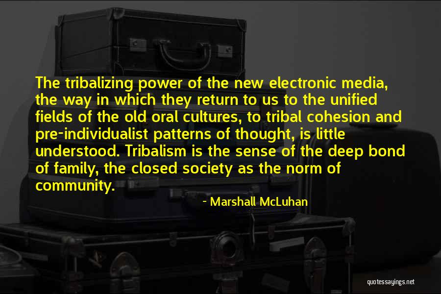 Community Power Quotes By Marshall McLuhan Community Power Quotes By Marshall McLuhan