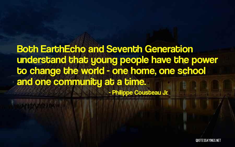 Community Power Quotes By Philippe Cousteau Jr. Community Power Quotes By Philippe Cousteau Jr.