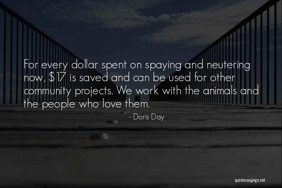 Community Projects Quotes By Doris Day Community Projects Quotes By Doris Day