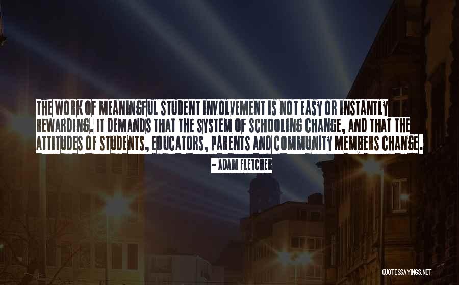 Community Schools Quotes By Adam Fletcher