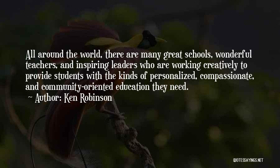 Community Schools Quotes By Ken Robinson