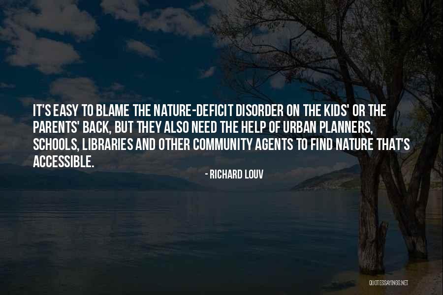 Community Schools Quotes By Richard Louv Community Schools Quotes By Richard Louv