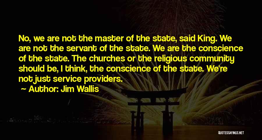 Community Service Quotes By Jim Wallis