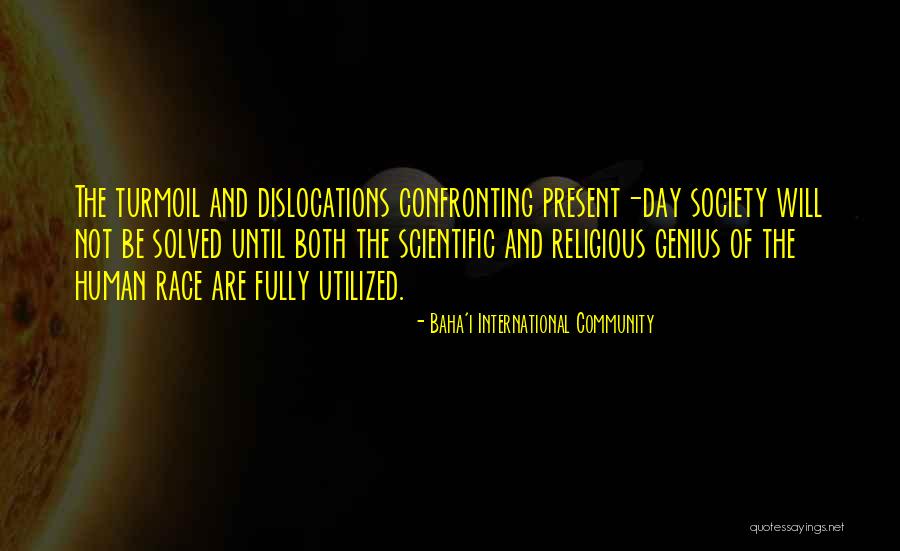 Community Unity Quotes By Baha'i International Community