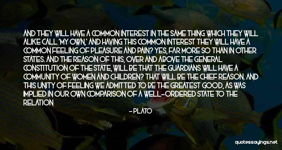 Community Unity Quotes By Plato