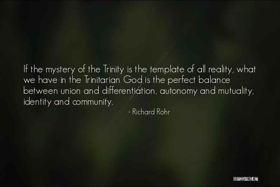 Community Unity Quotes By Richard Rohr