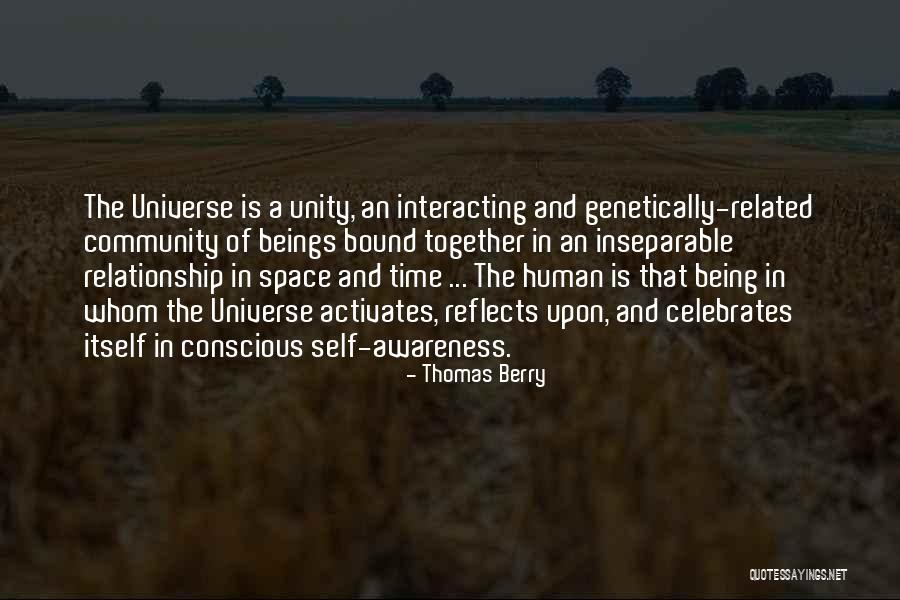 Community Unity Quotes By Thomas Berry