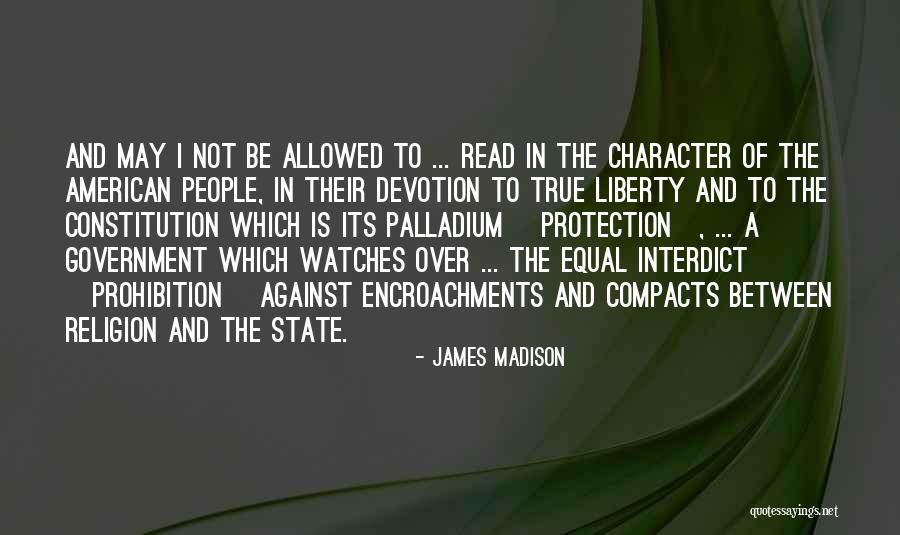 Compacts Quotes By James Madison Compacts Quotes By James Madison