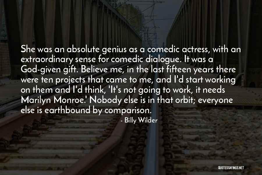 Compadeceu Quotes By Billy Wilder Compadeceu Quotes By Billy Wilder