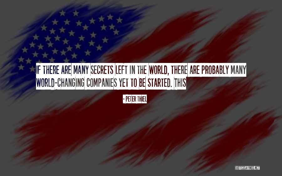 Companies Changing Quotes By Peter Thiel Companies Changing Quotes By Peter Thiel