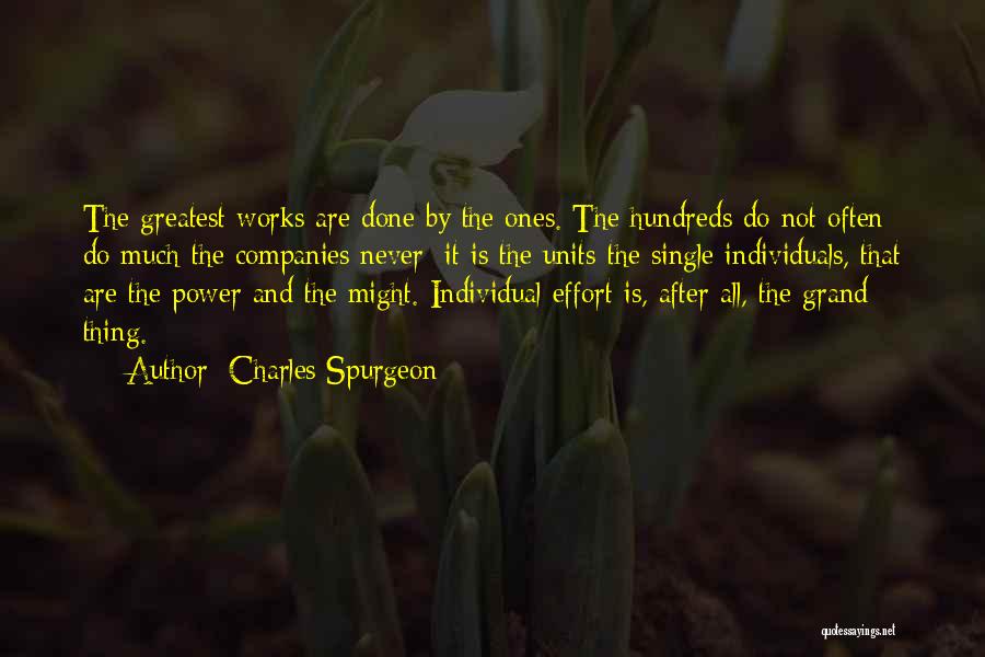 Companies Quotes By Charles Spurgeon