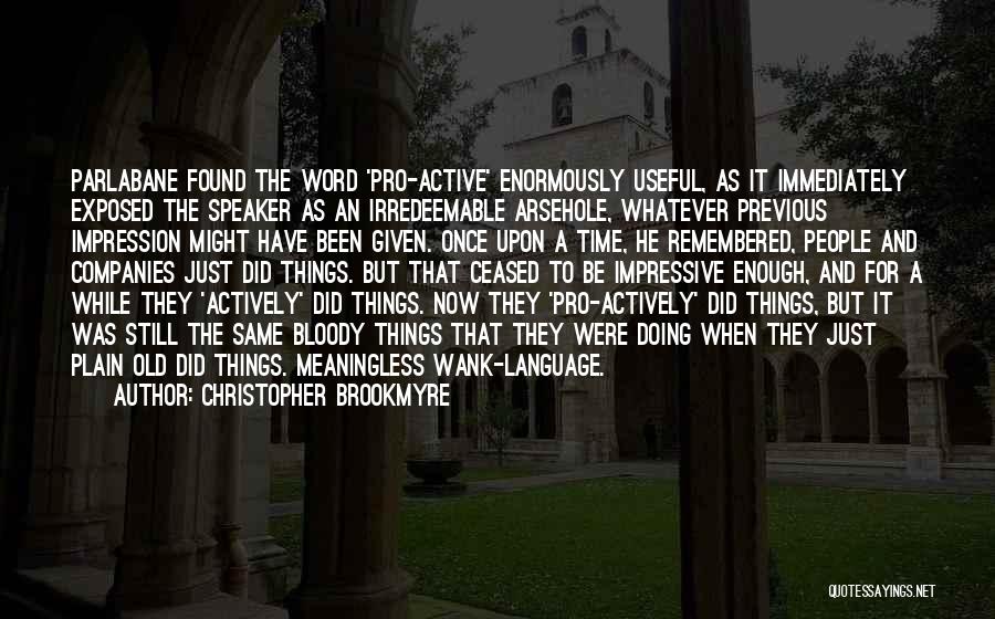Companies Quotes By Christopher Brookmyre
