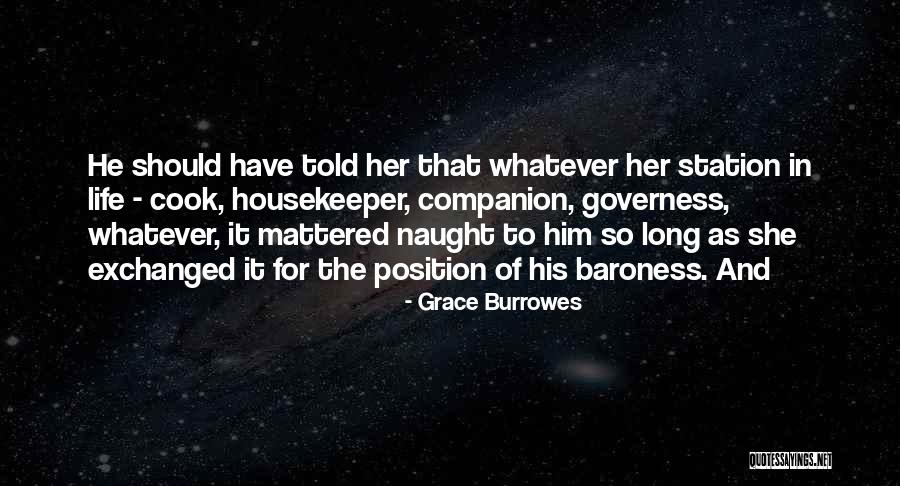 Companion In Life Quotes By Grace Burrowes Companion In Life Quotes By Grace Burrowes
