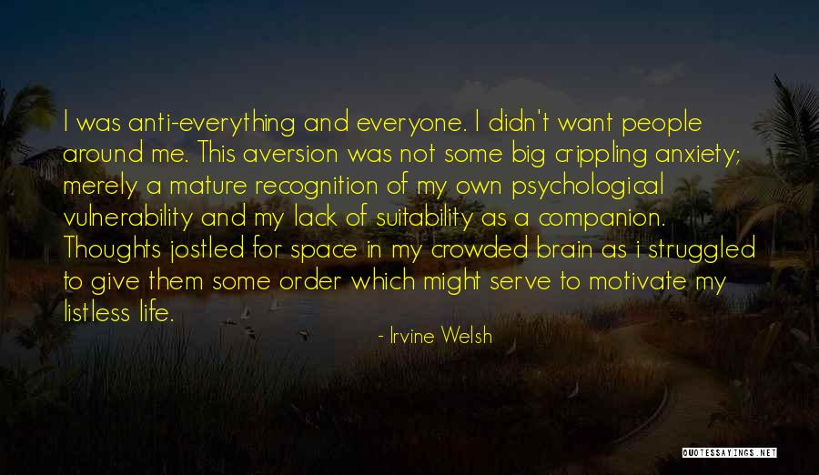 Companion In Life Quotes By Irvine Welsh Companion In Life Quotes By Irvine Welsh