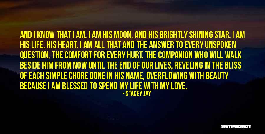 Companion In Life Quotes By Stacey Jay Companion In Life Quotes By Stacey Jay